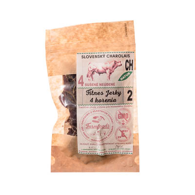 Fitnes jerky 4 korenia CH42